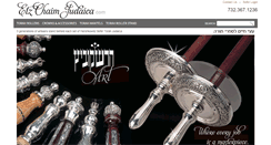 Desktop Screenshot of etzchaimjudaica.com
